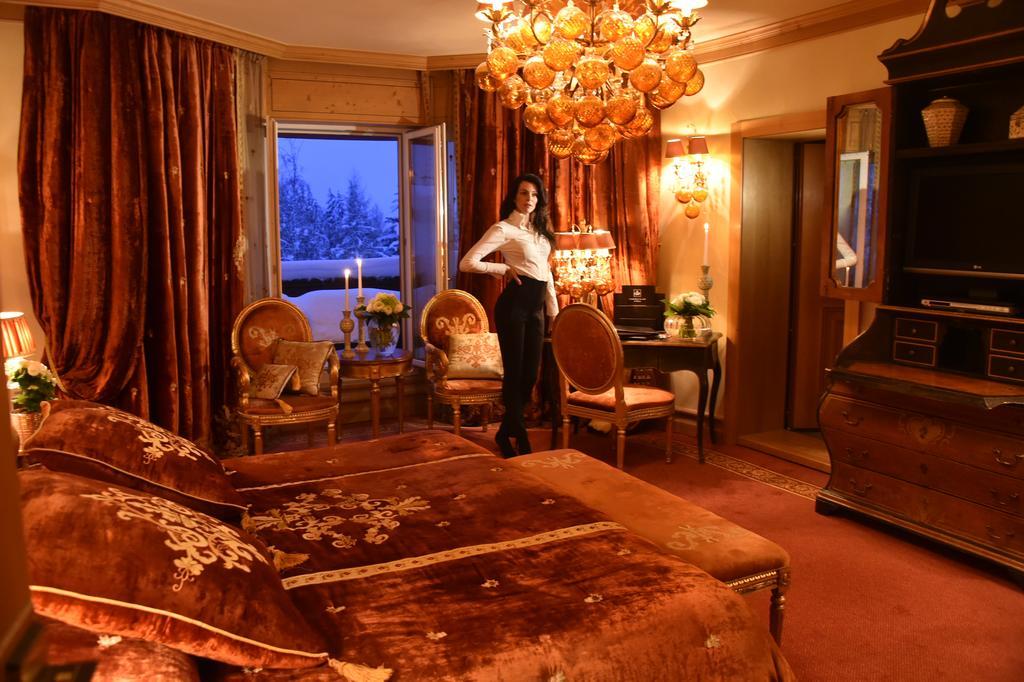 Grand Hotel Du Golf & Palace Crans-Montana Buitenkant foto