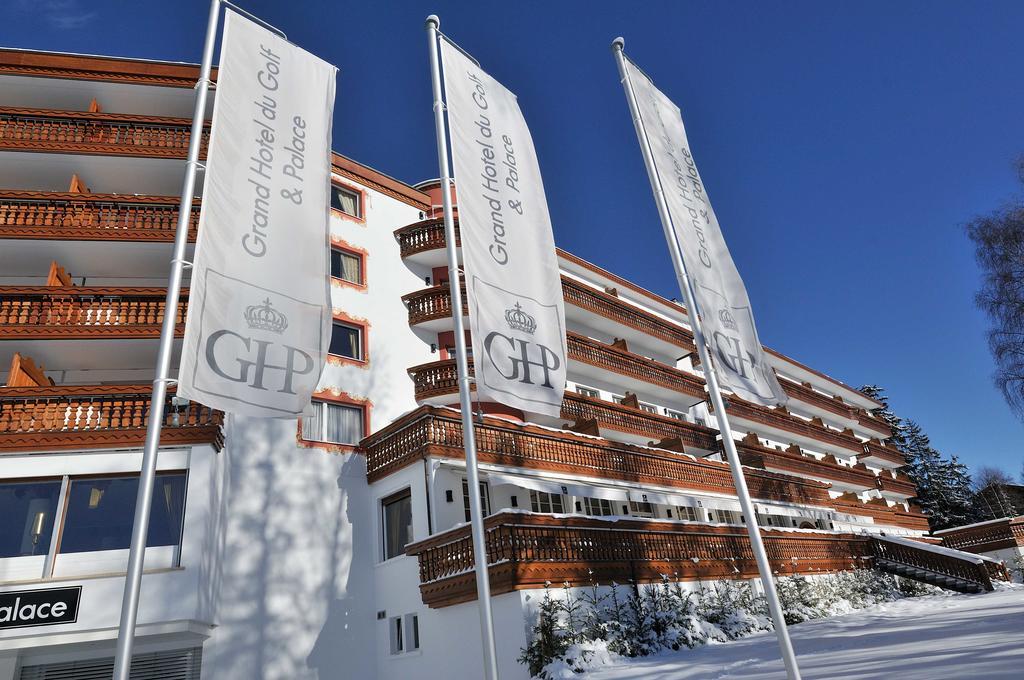 Grand Hotel Du Golf & Palace Crans-Montana Buitenkant foto