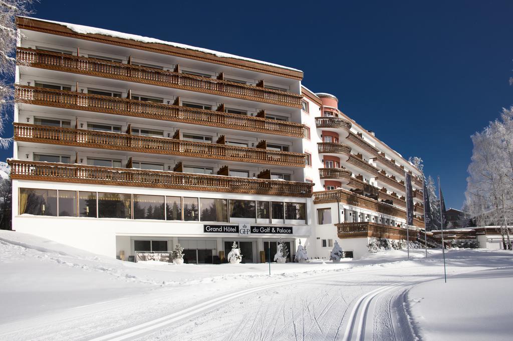 Grand Hotel Du Golf & Palace Crans-Montana Buitenkant foto