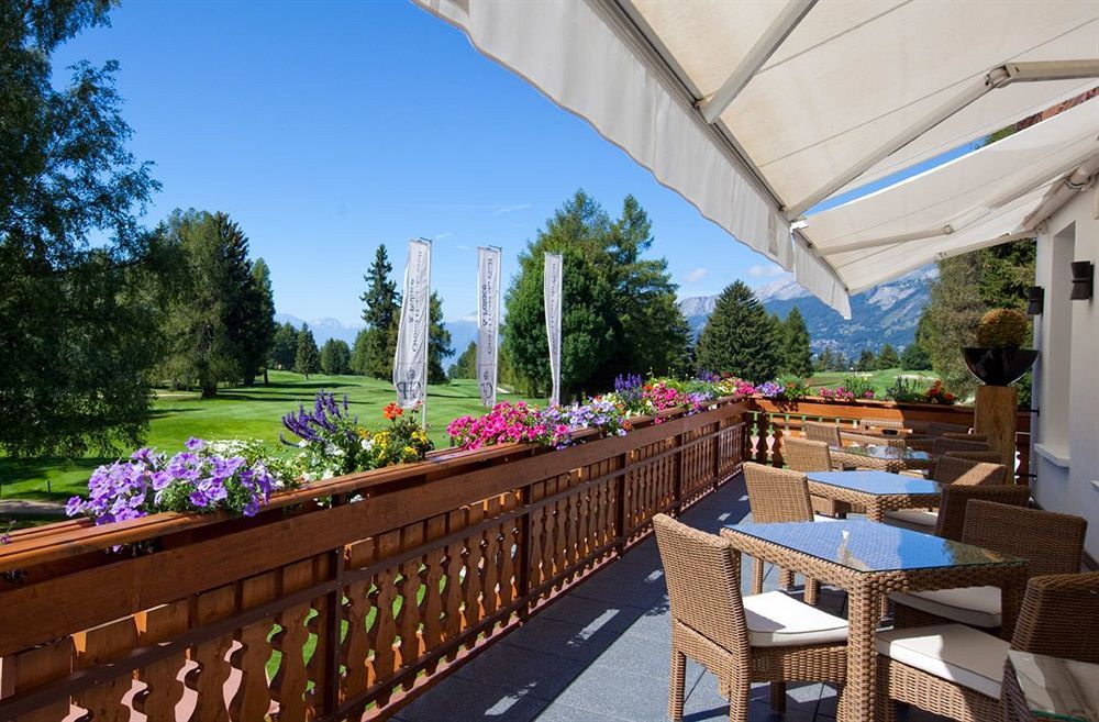 Grand Hotel Du Golf & Palace Crans-Montana Buitenkant foto